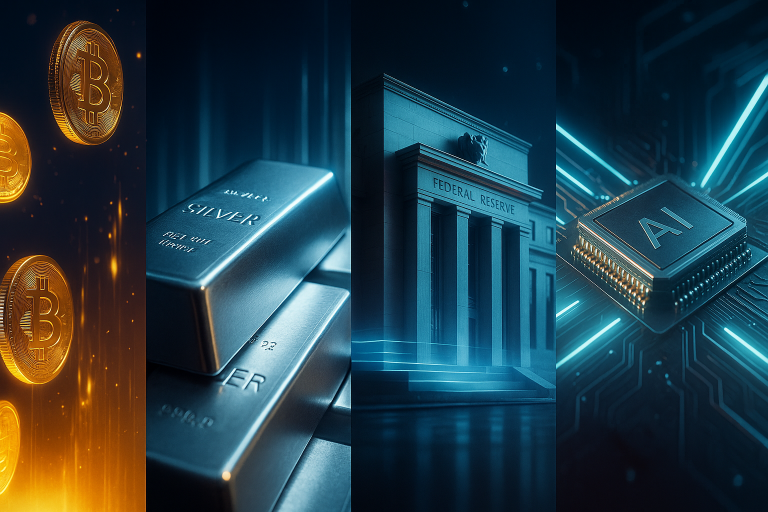 Evening digest: Bitcoin rebounds, silver hits records, Marvell makes a major AI power play