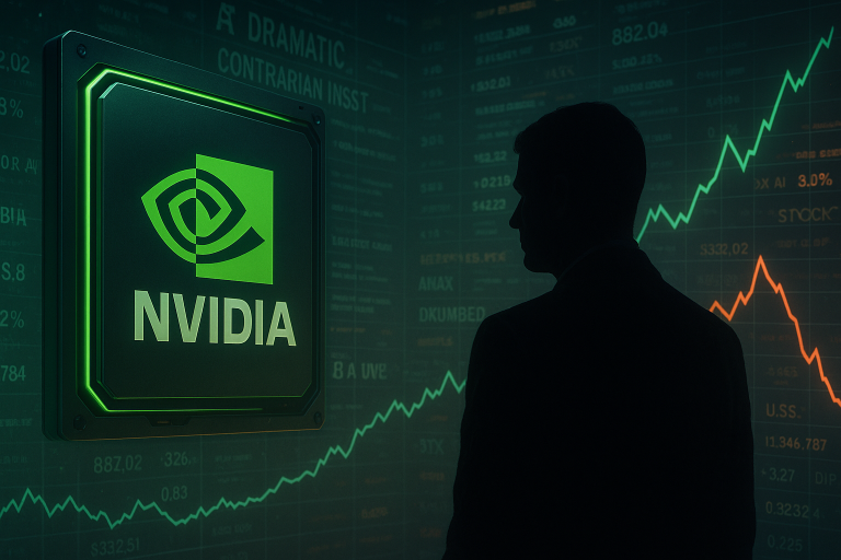 Nvidia stock in the green: what’s happening with the ‘AI darling’ today?